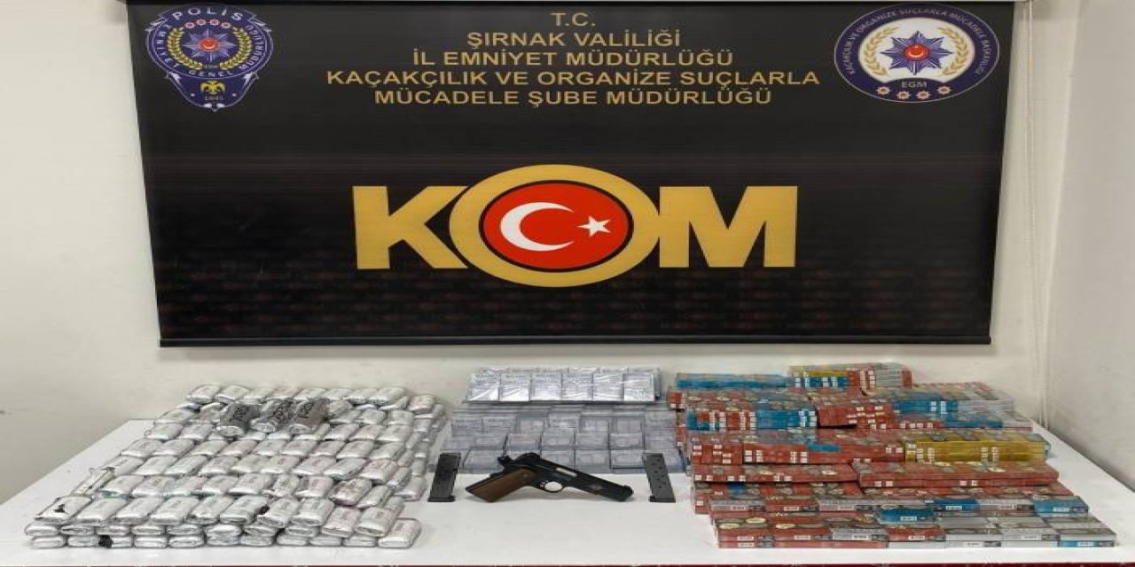 Şırnak’ta Kaçakçılık ve Narkotik Operasyonları: 36 Şüpheli Hakkında İşlem Yapıldı