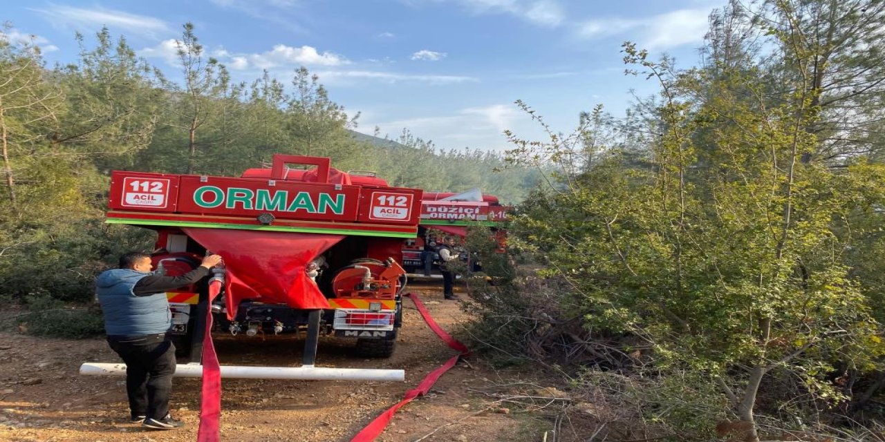 Osmaniye’de çıkan orman yangını söndürüldü