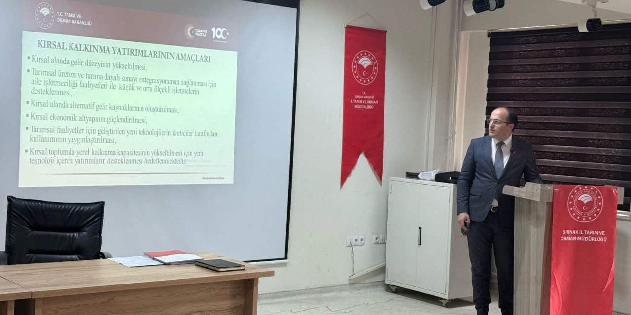 Cizre’de Çiftçi ve Yatırımcılara yönelik KKYDP toplantısı