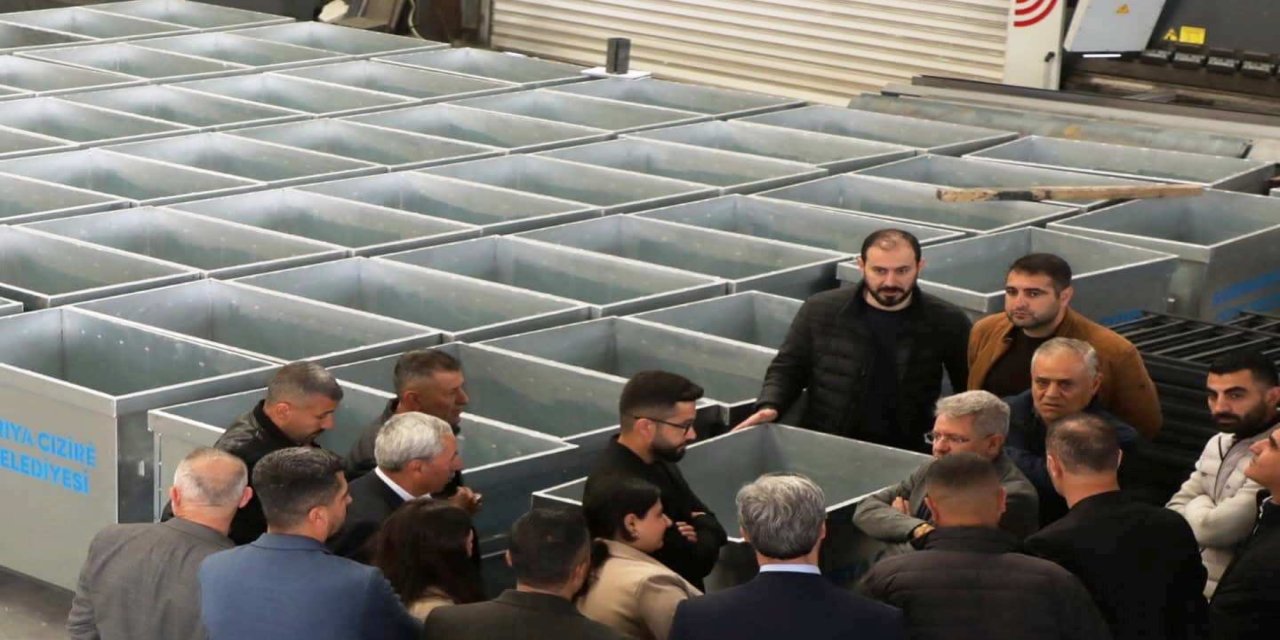 Cizre’ye Temiz Bir Adım: 200 Yeni Çöp Konteyneri