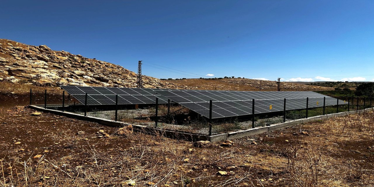 Şırnak'ta Köyün İçme Suyu Güneşten Sağladı