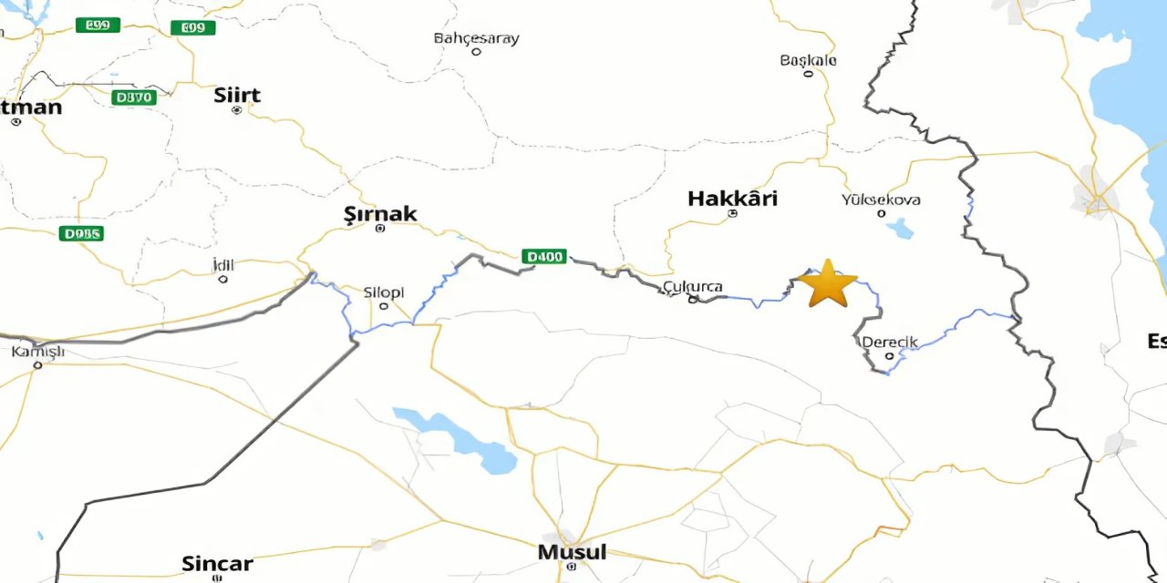 Şırnak’ta Deprem Panik Yarattı!