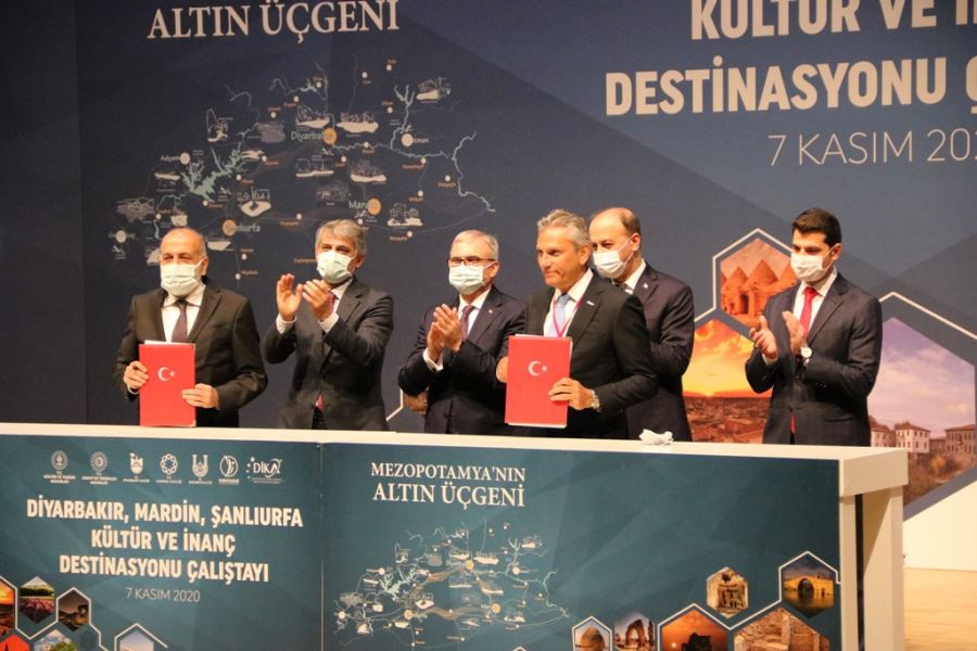 DİYARBAKIR’DA MEZOPOTAMYA’NIN ALTIN ÜÇGENİ ÇALIŞTAYI BAŞLADI