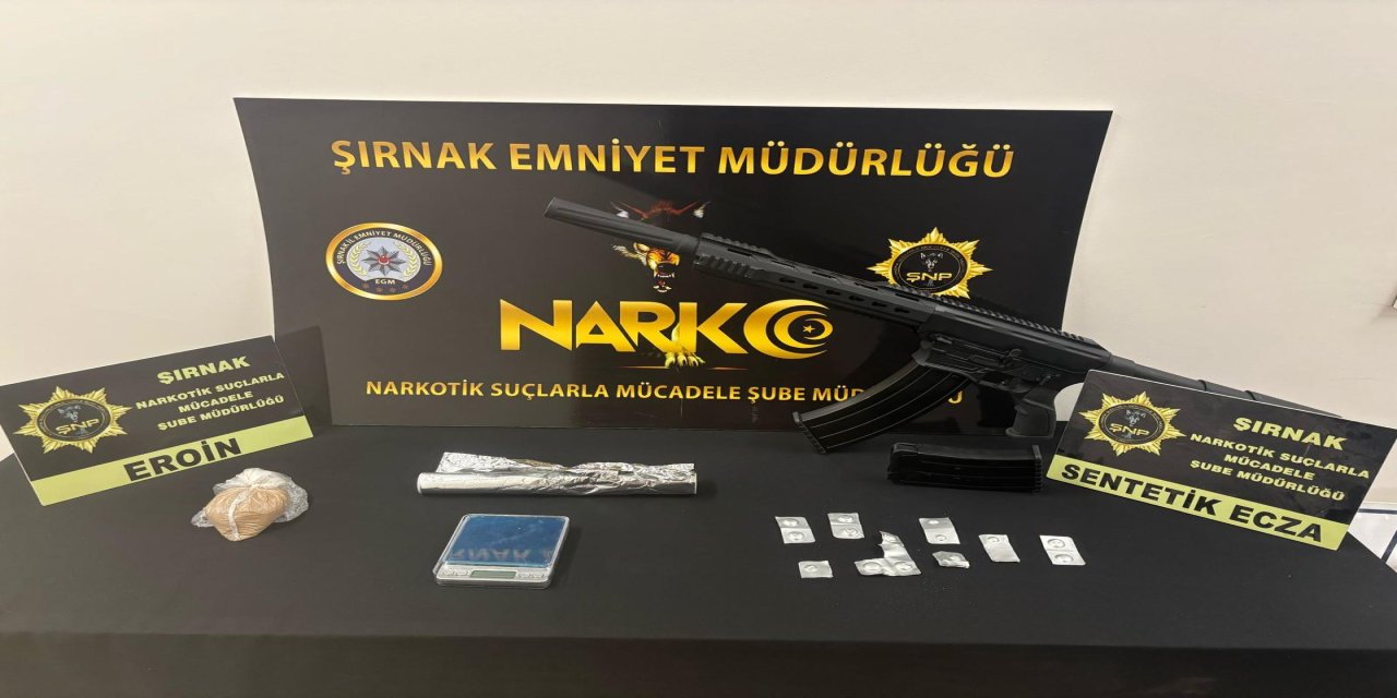 Şırnak'ta narkotik, asayiş, kaçakçılık ve terör operasyonlarında 41 şüpheliye işlem yapıldı