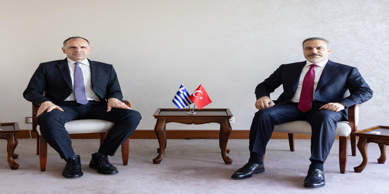 Dışişleri Bakanı Fidan, Yunanistan Dışişleri Bakanı Gerapetritis ile bir araya geldi