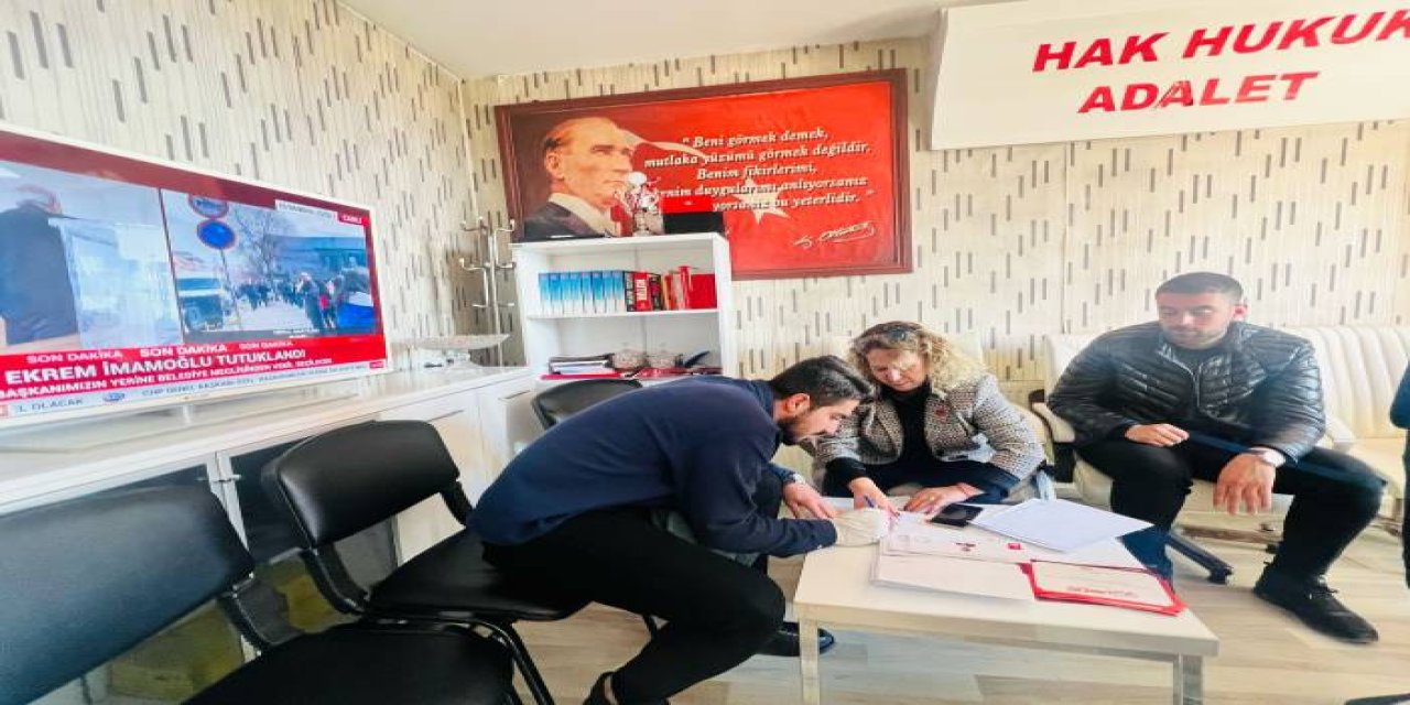 Şırnak’ta CHP’nin Ön Seçim süreci devam ediyor