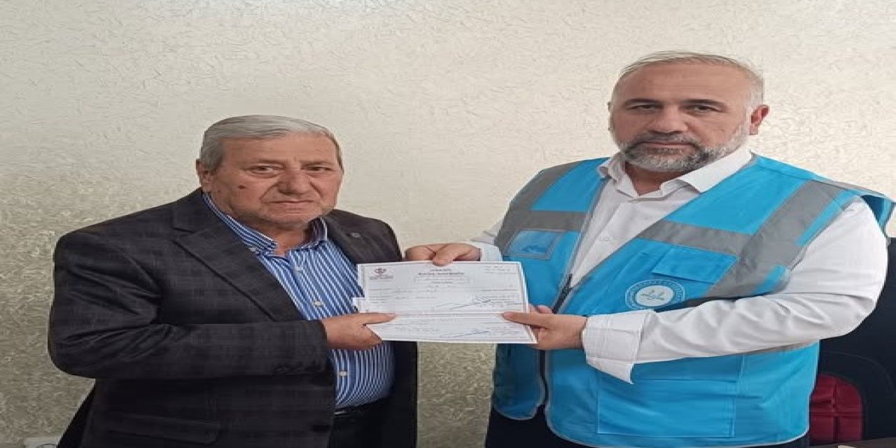 Cizreli vatandaştan Gazze’ye anlamlı bağış