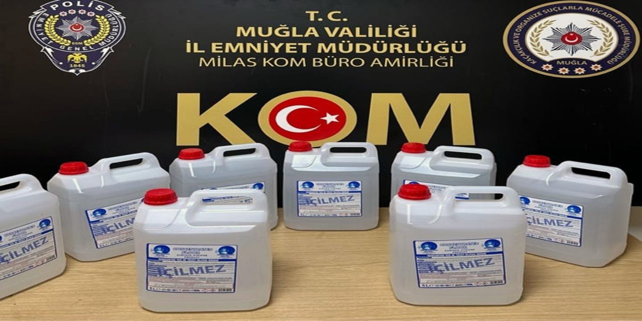Tarihi eser ve kaçak alkol operasyonu