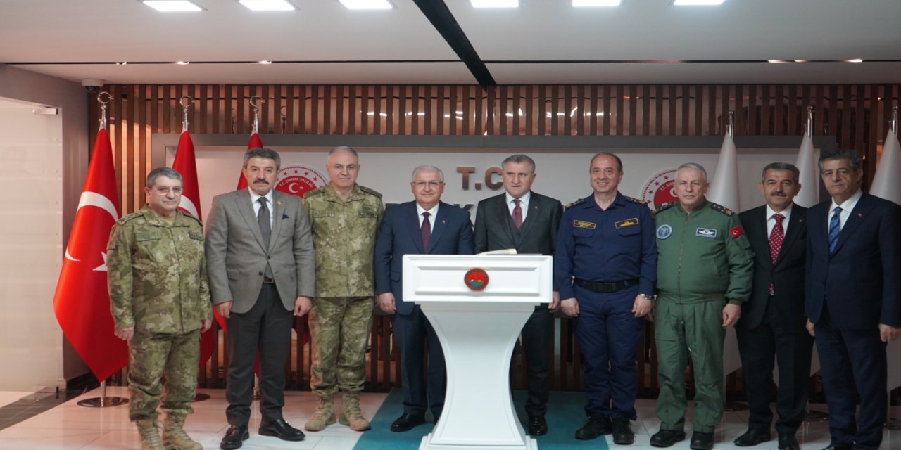 Bakanlar, Şırnak’ta Yatırım ve Güvenlik Adımlarını Değerlendirdi