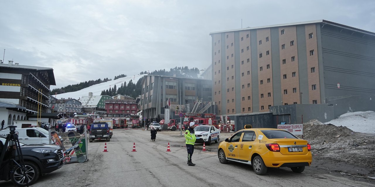 İkinci Otel Yangını Vakası Uludağ’da Kervansaray Otel'de yaşandı