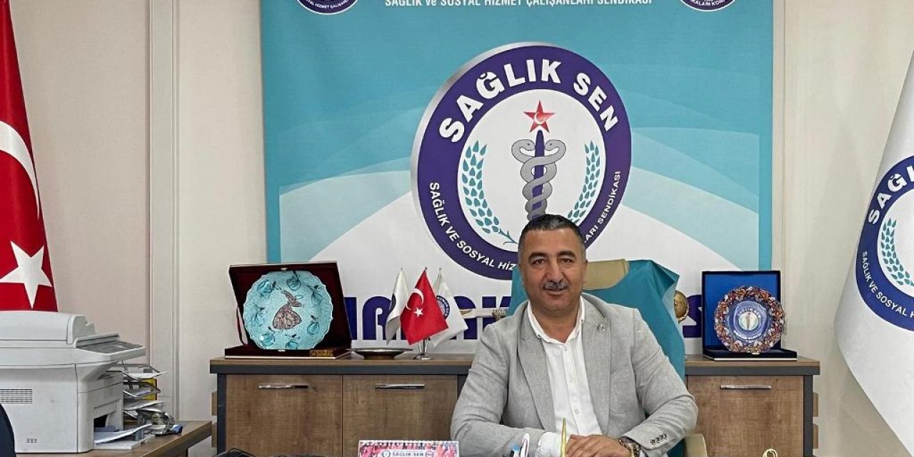 Sağlık-Sen Başkanı Anmal, ” Sağlık çalışanları olarak bayram bizim de hakkımız”