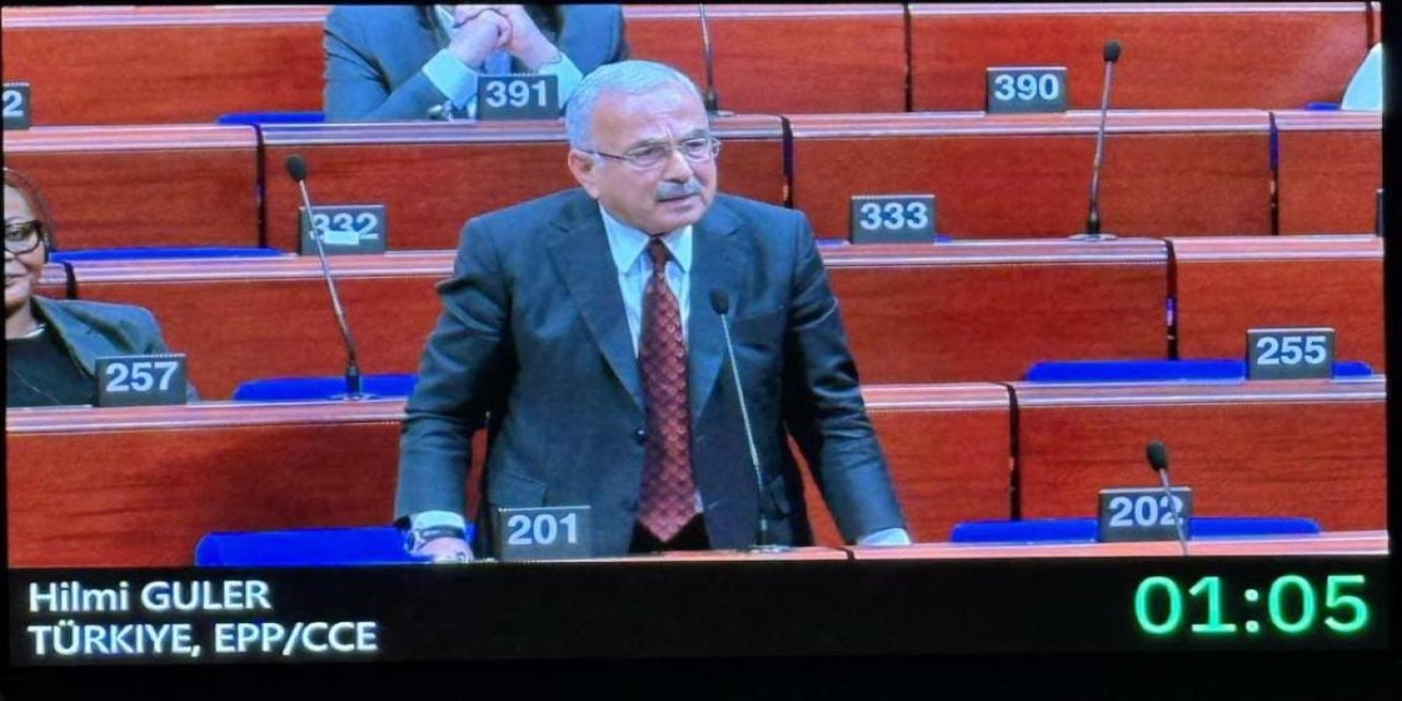 Hilmi Güler, Fransa Avrupa Konseyi'nde sert çıktı: "Geçmişiniz kirli, dürüst olun"