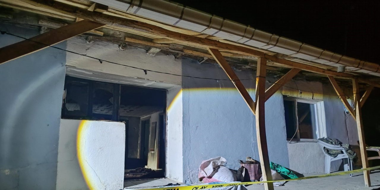 Benzin dökülen soba faciaya neden oldu: 1 ölü, 4 yaralı
