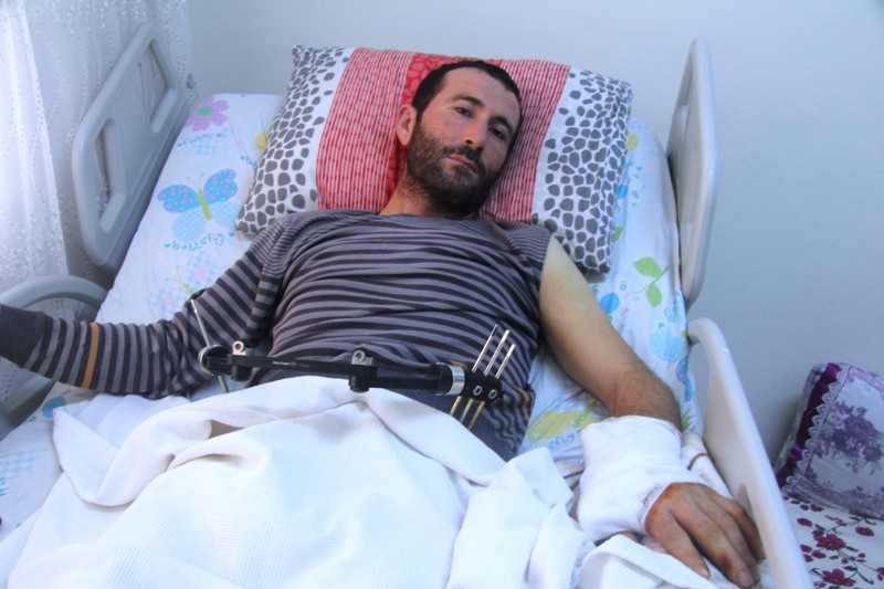 Ölümden dönen inşaat işçisine 'dava açma' tehdidi