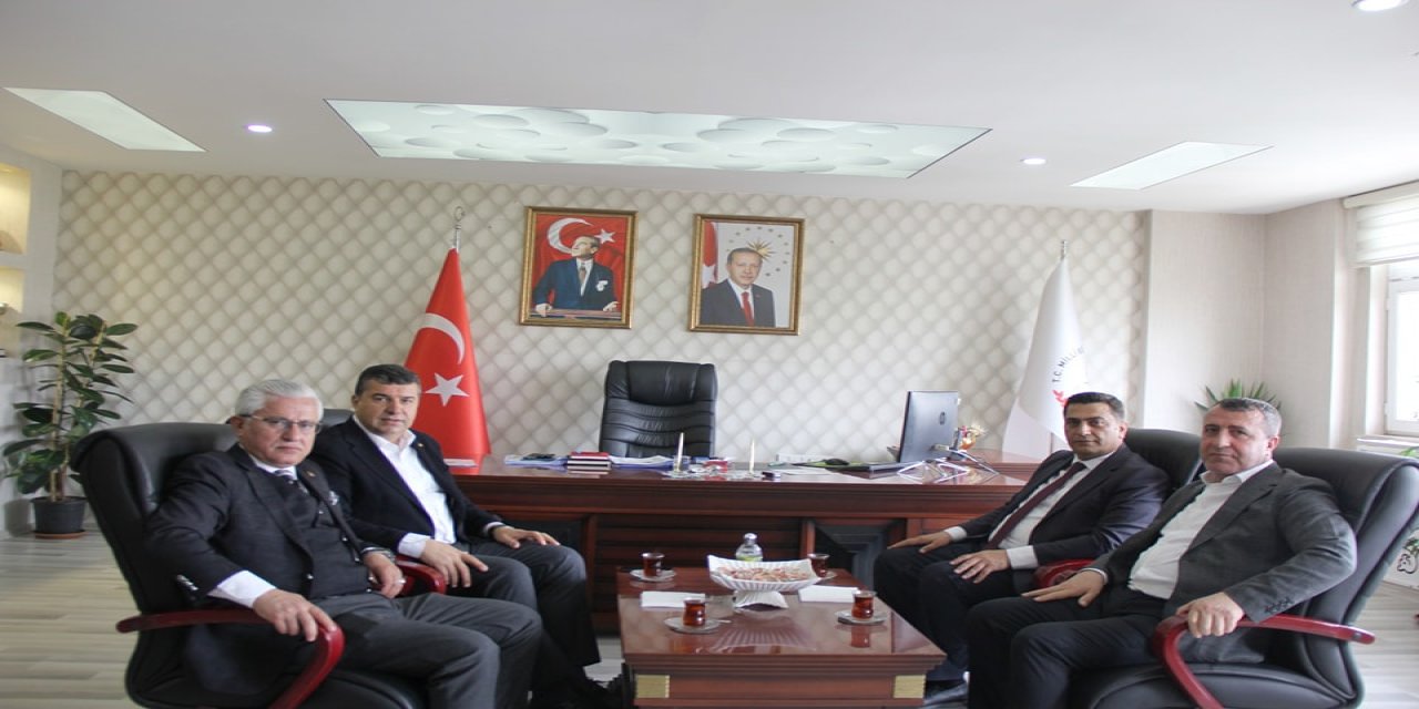 Şırnak TSO Başkanı Geliş’ten, Cizre Milli Eğitim Müdürüne ziyaret