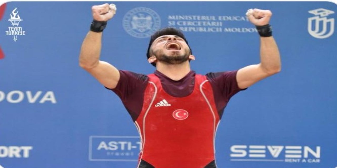 Şırnaklı Milli Sporcu Harun Algül, Halter’de Avrupa Şampiyonu oldu