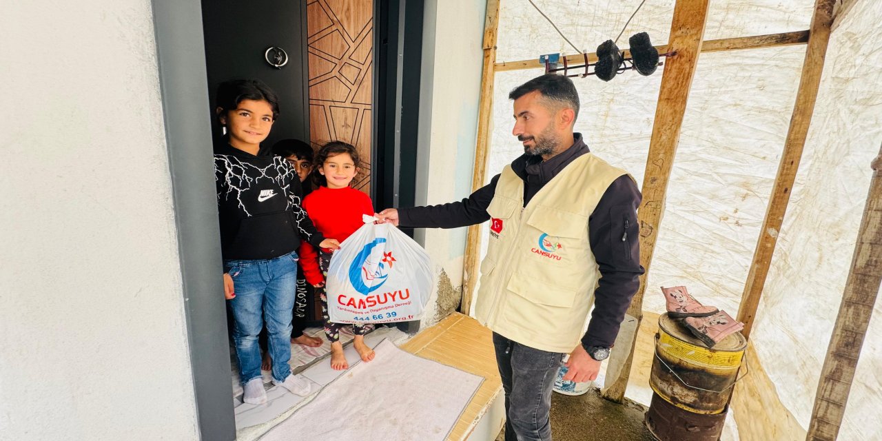 Şırnak’ta Çocukların Yüzü Cansuyu Yardımıyla Güldü