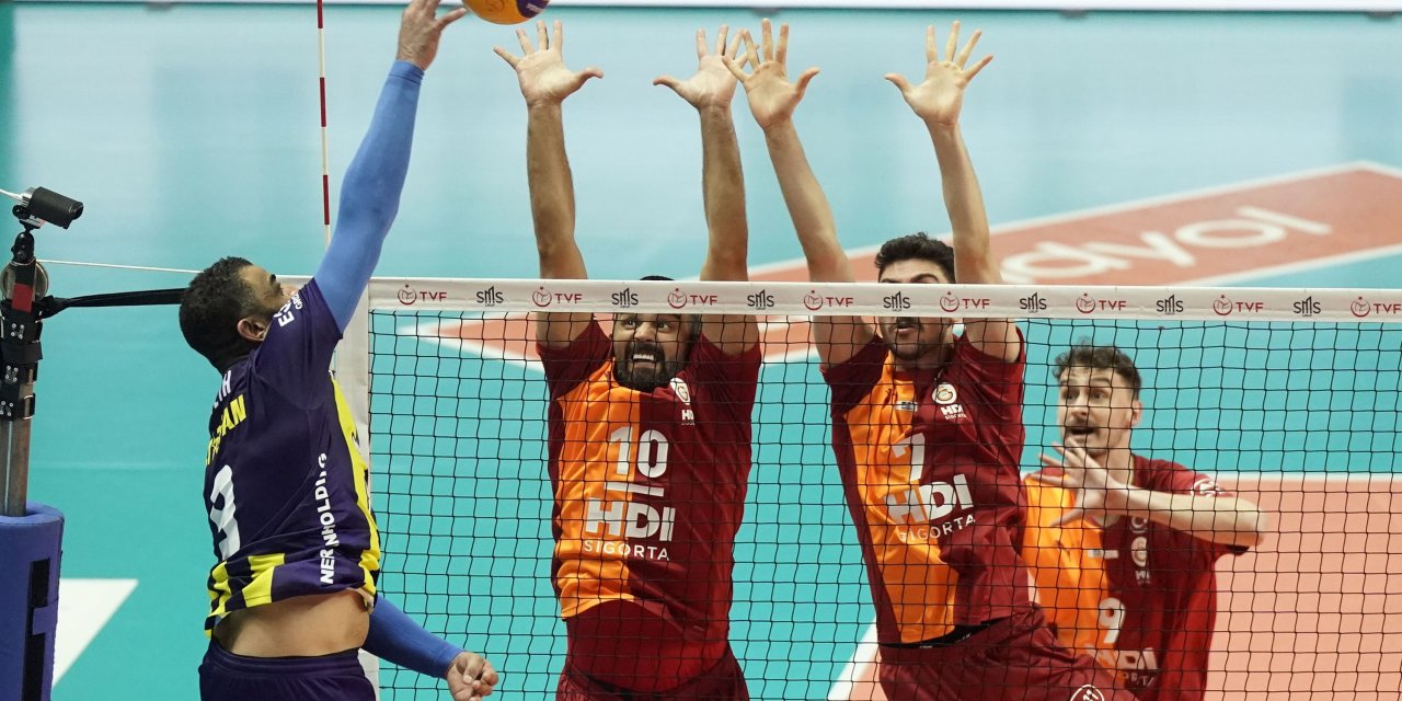 Efeler Ligi'nde ikinci finalist Galatasaray