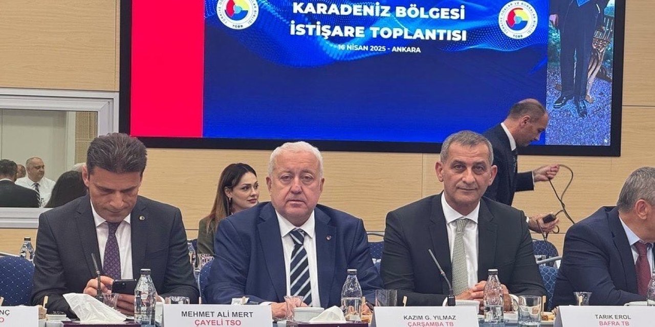 TOBB’da Karadeniz İstişare Toplantısı: Bölgesel ekonomik sorunlar masaya yatırıldı