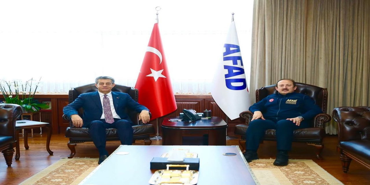 Başkan Yarka’dan AFAD Başkanı Ali Hamza Pehlivan’a Ziyaret