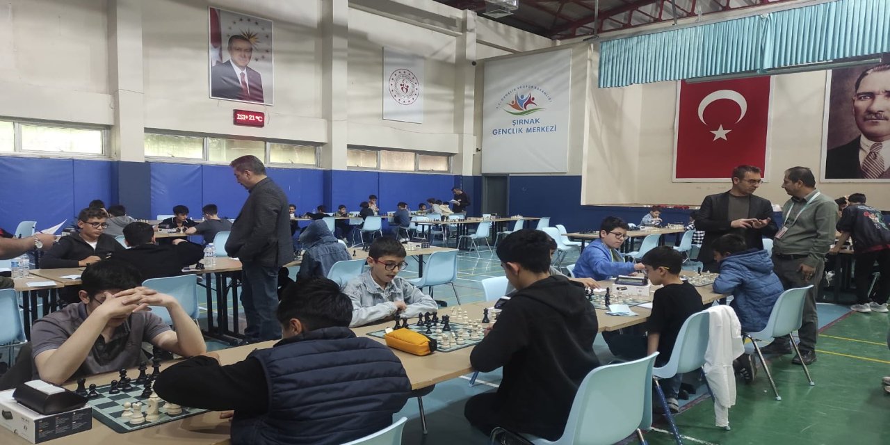 Şırnak’ta 23 Nisan Satranç Turnuvası Heyecanı