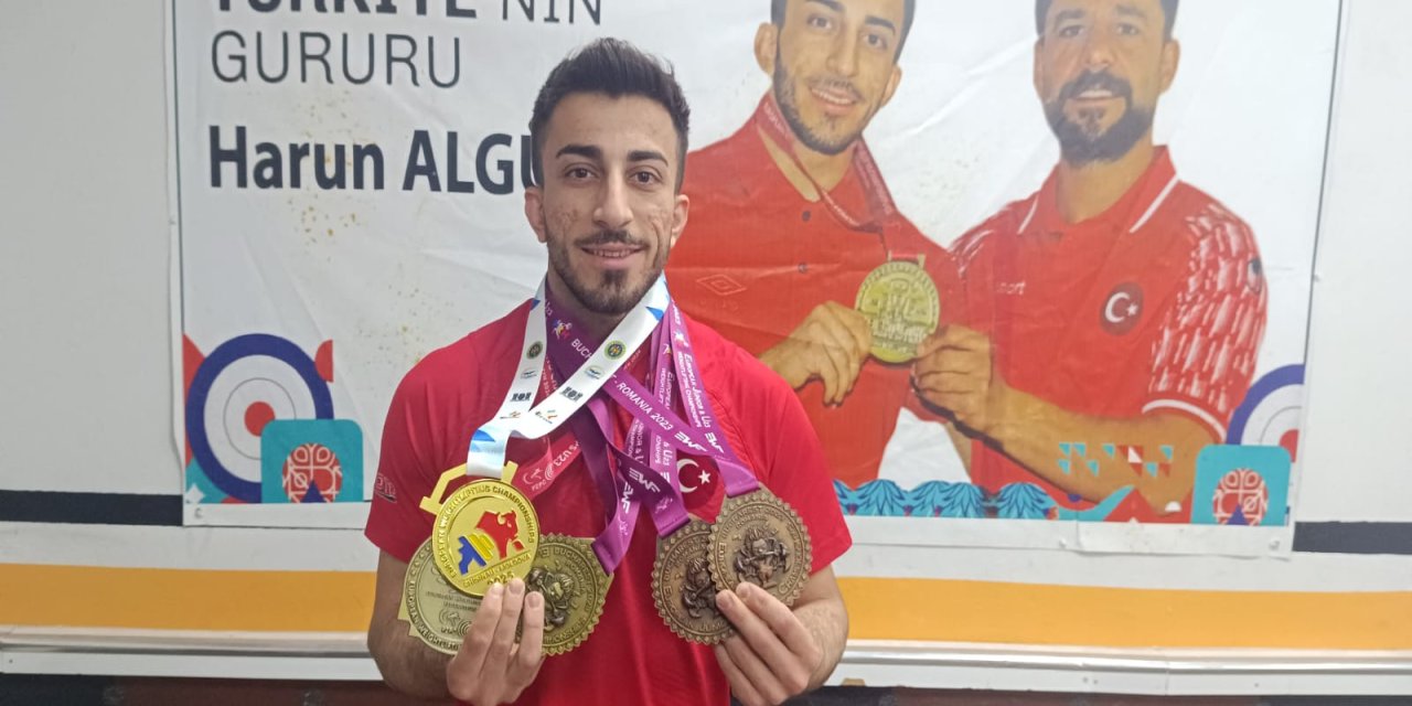 5 Kez Avrupa Şampiyonu: Şırnaklı Harun’dan Tarihi Başarı!