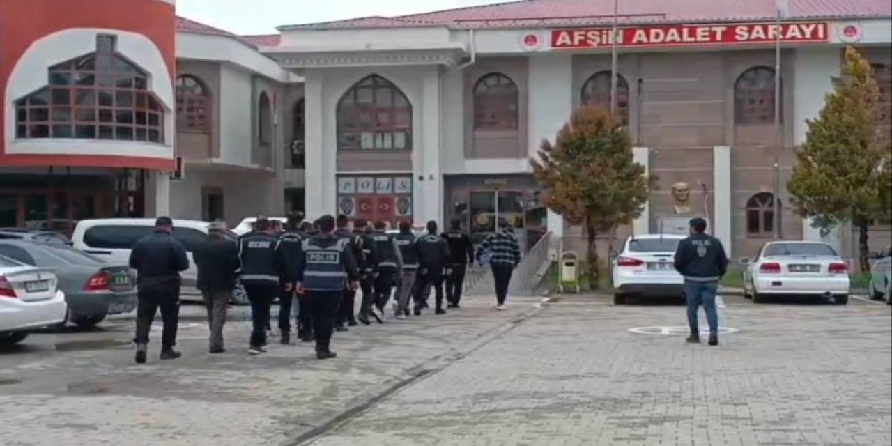 Kahramanmaraş'ta tefecilik ve nitelikli yağma operasyonuna 5 tutuklama