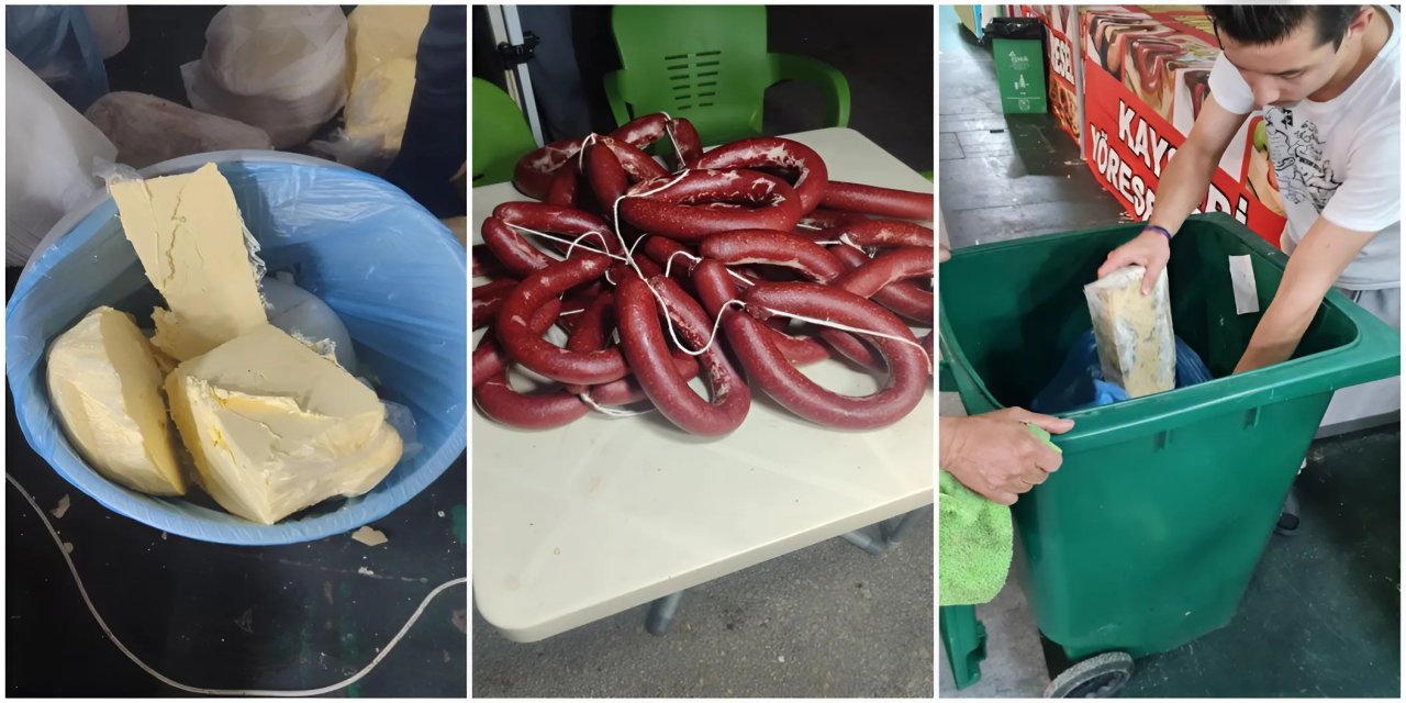 240 kilo mevzuata aykırı gıda ihma edildi