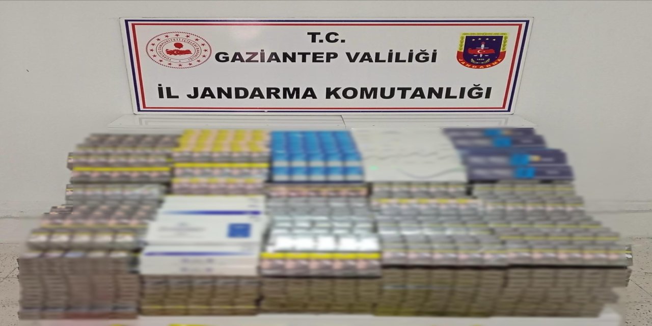 Gaziantep'te 5,4 milyon liralık kaçak ürün ele geçirildi: 23 gözaltı