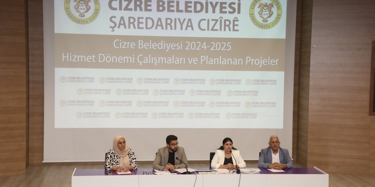 Cizre Belediyesi 2024–2025 Hizmet Dönemi Çalışmalarını ve Projelerini paylaştı