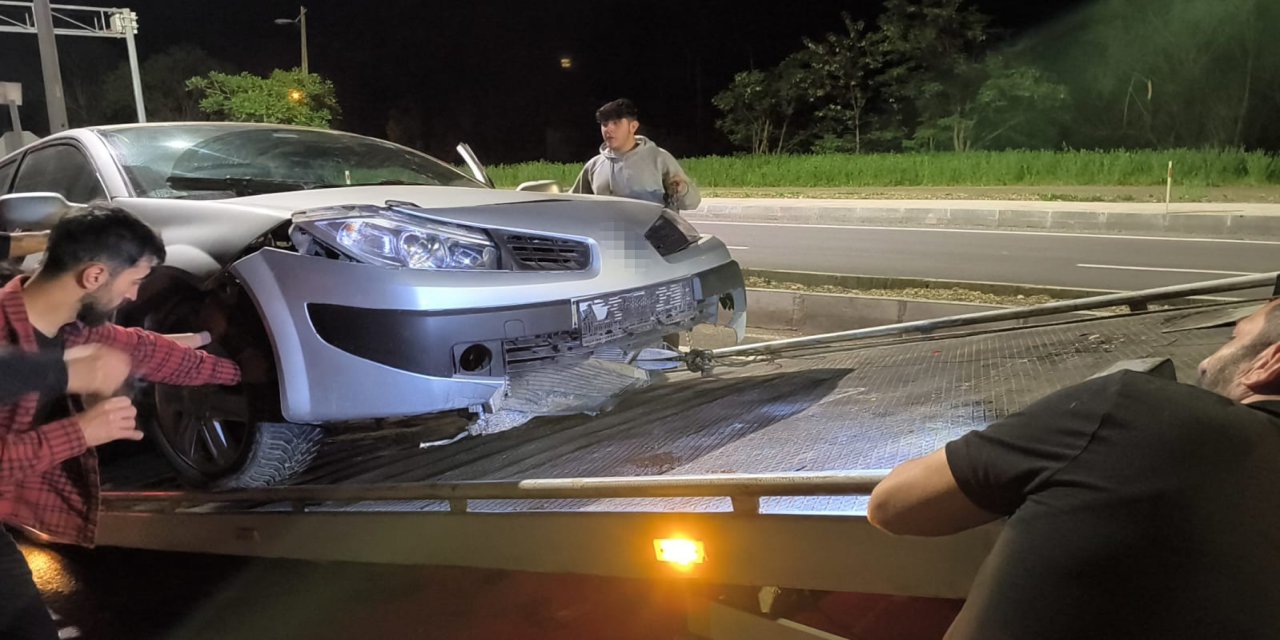 Erzurum’da trafik kazası: 1 yaralı