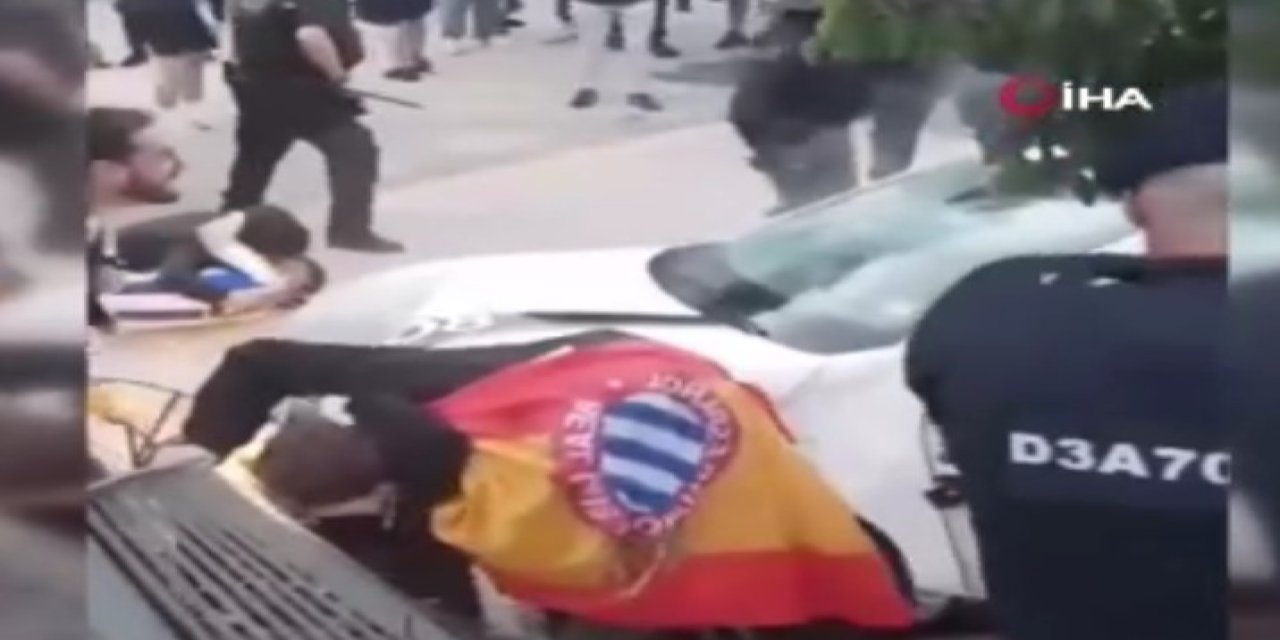 İspanya’da bir kişi aracıyla taraftarların arasına daldı: 13 yaralı