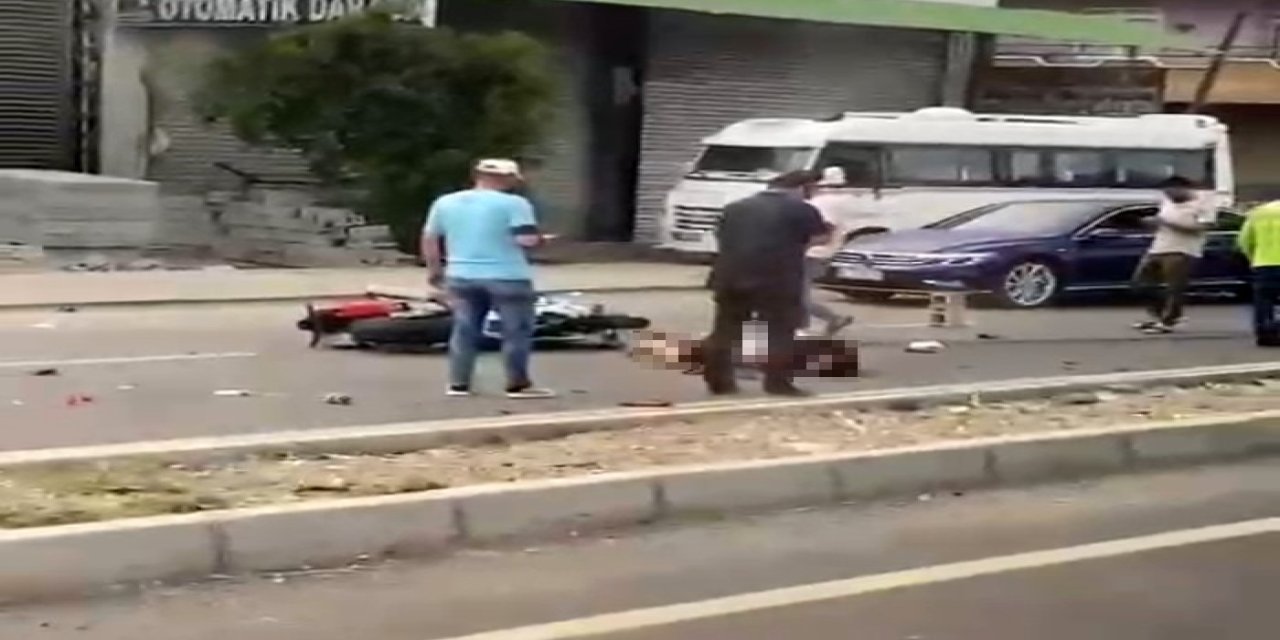 Adana'da trafik kazasında inanılmaz kurtuluş