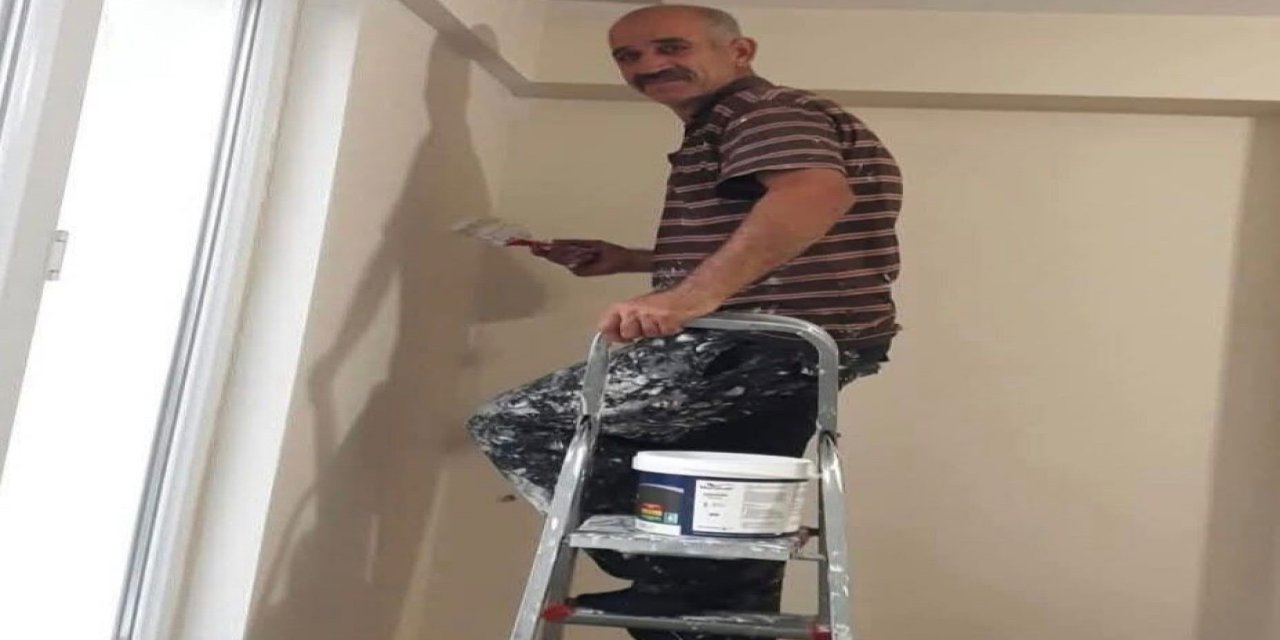 Merdivenden düşen boyacı hayatını kaybetti