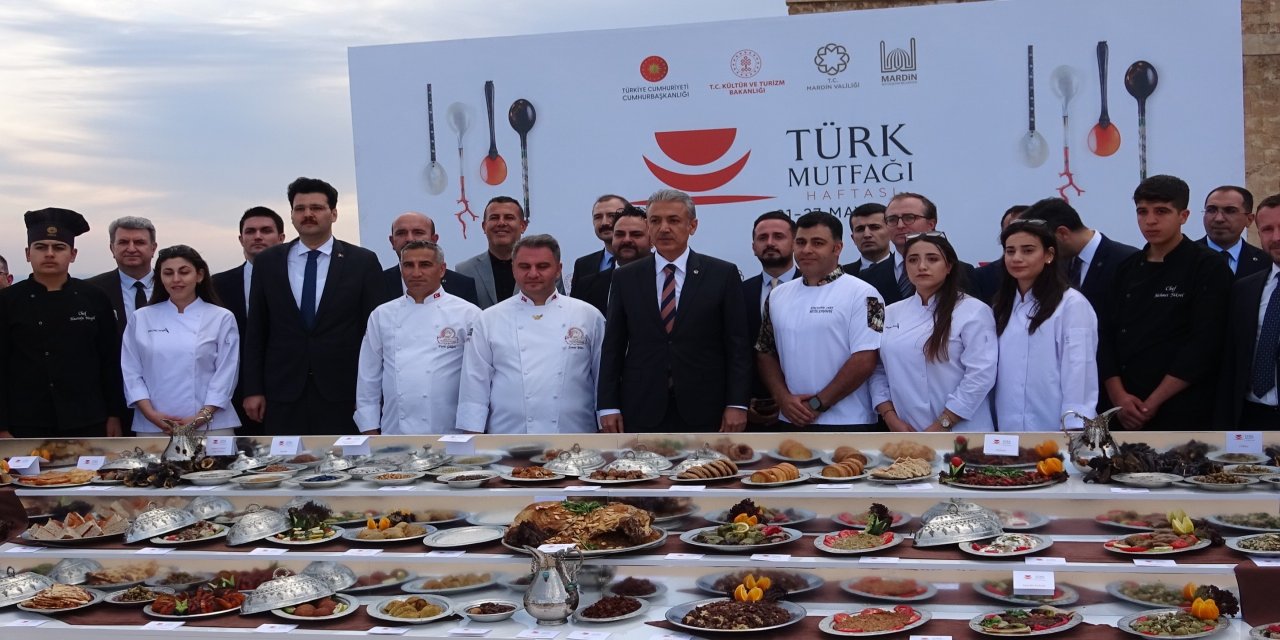 Mardin'in Geleneksel Lezzetleri "Türk Mutfağı Haftası"nda Tanıtıldı