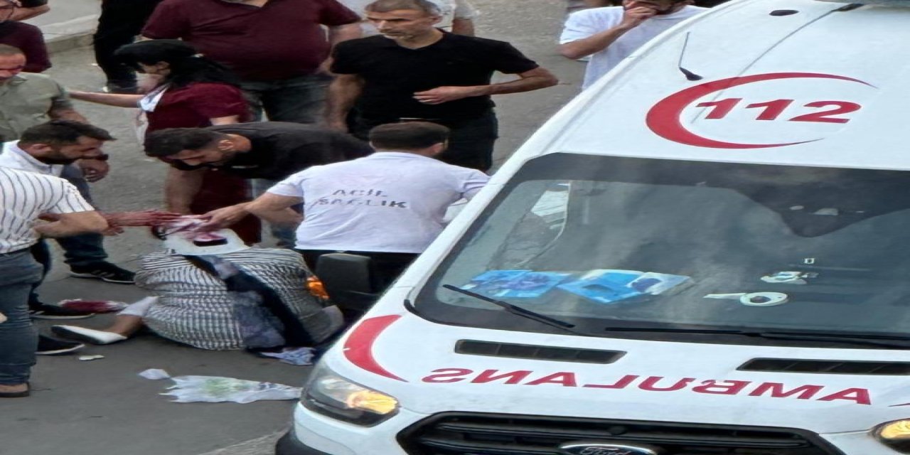 Batman'da yolun karşısına geçmeye çalışan kadına otomobil çarptı