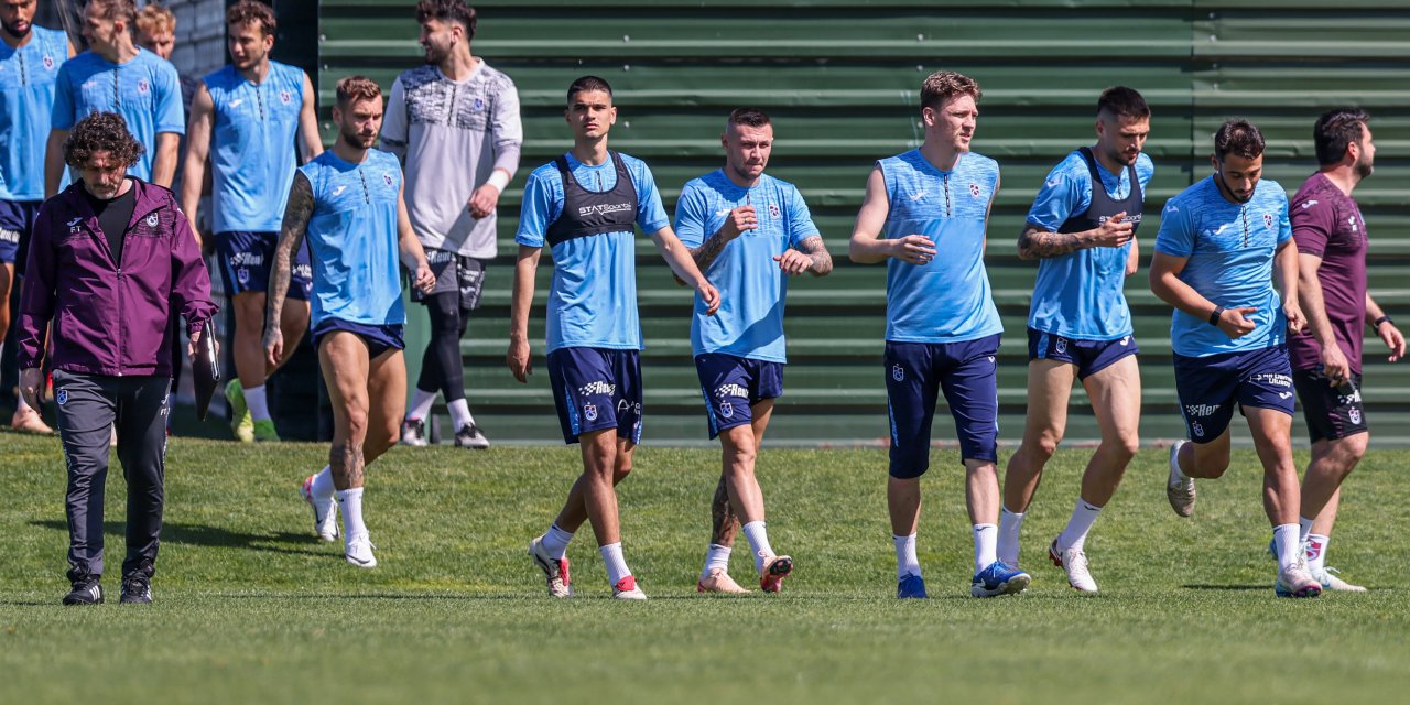 Trabzonspor, Samsunspor maçı hazırlıklarını tamamladı