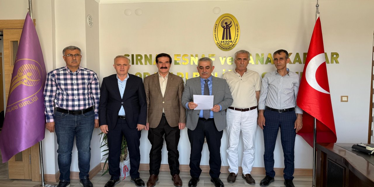 Şırnak Esnafı Huzur istiyor