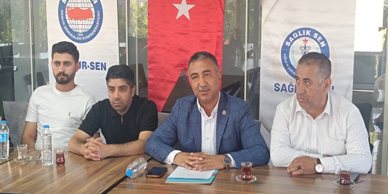 Sağlık Çalışanlarının Sesi Şırnak'tan Yükseldi