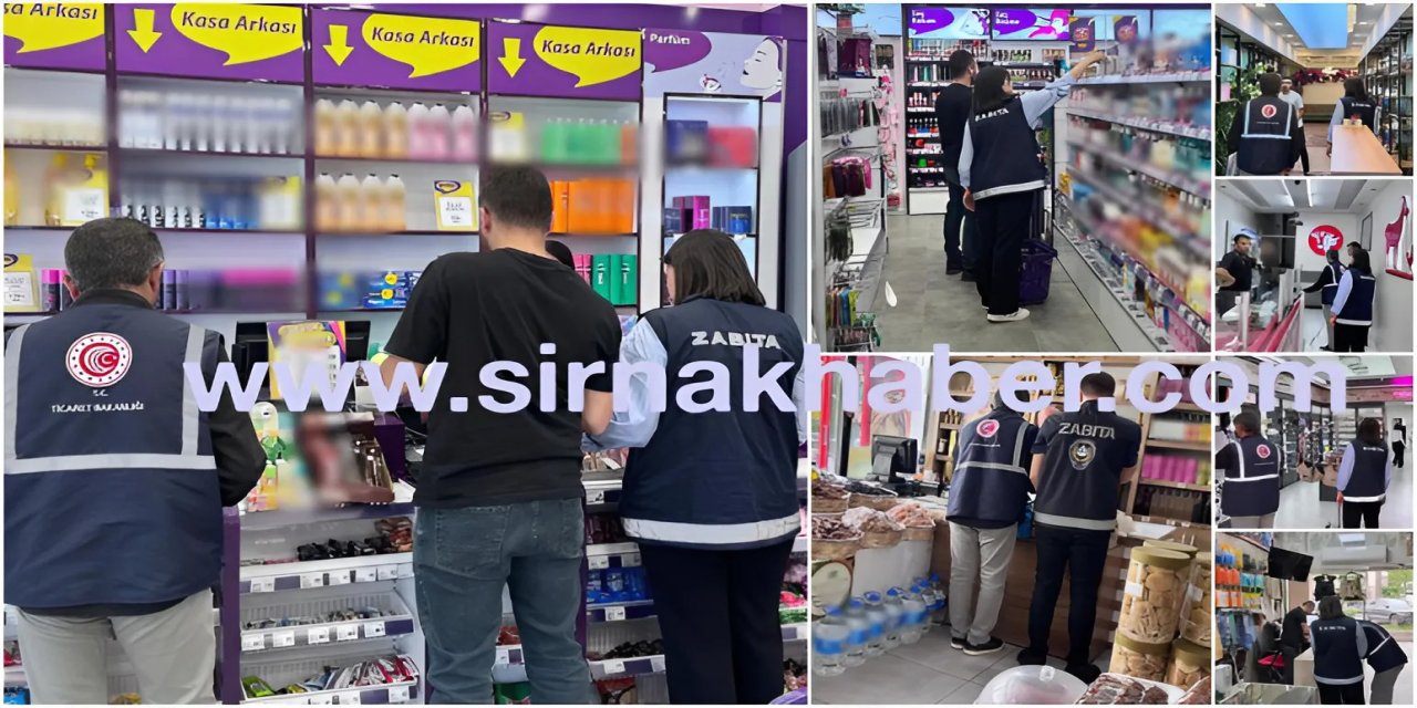 Bayram Öncesi Şırnak’ta İşyerlerine Sıkı Denetim