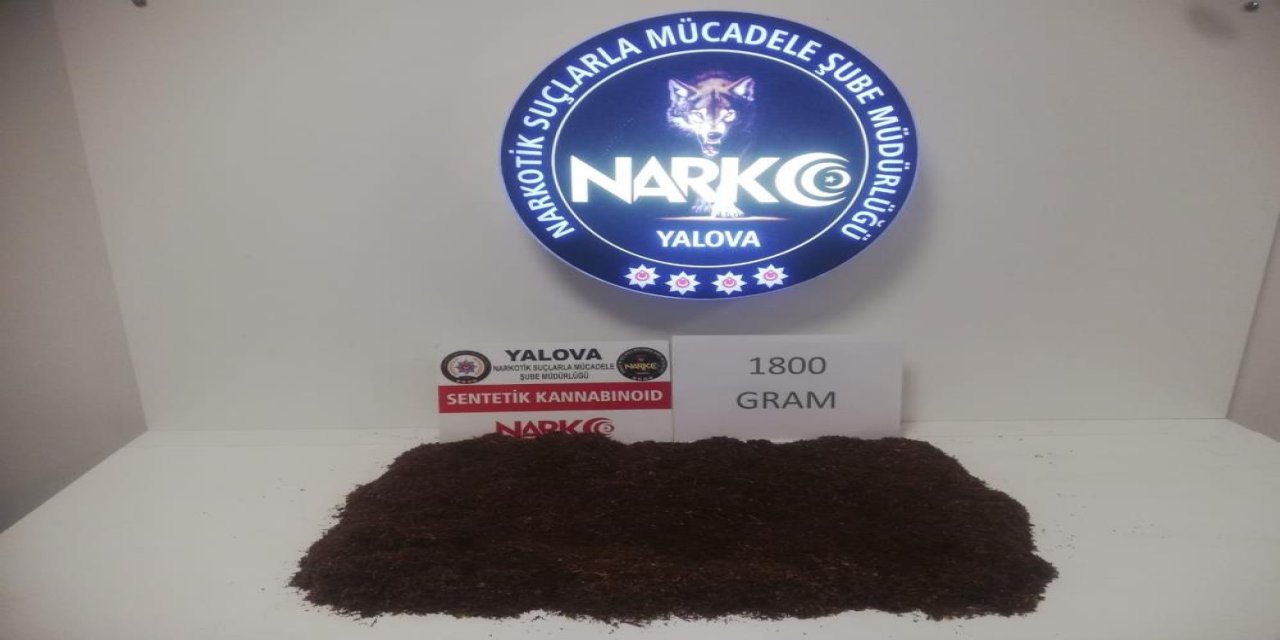 Yalova'da uyuşturucu operasyonunda 1 tutuklama