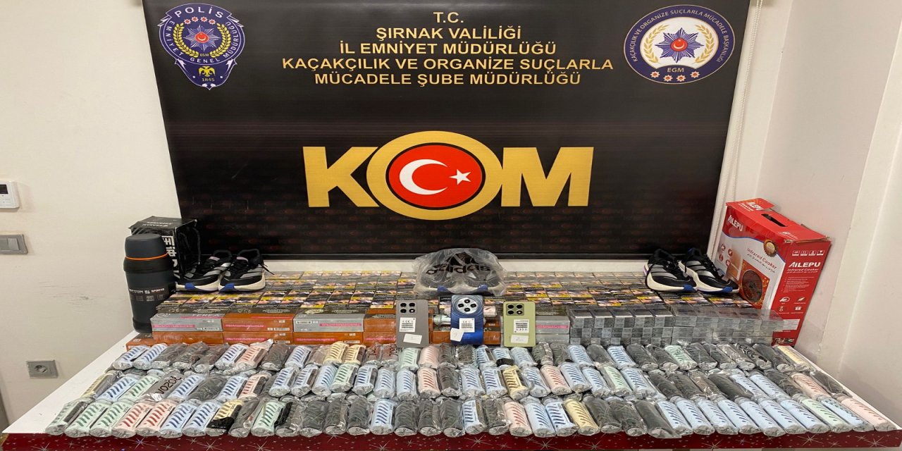 Şırnak’ta Kaçakçılığa Ağır Darbe