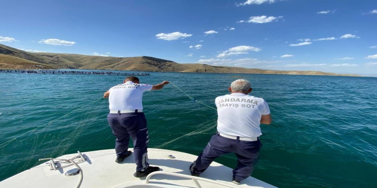 Elazığ’da kaçak avlanan 65 kilo balık ele geçirildi