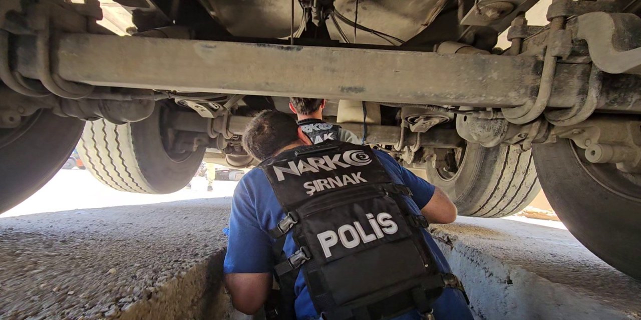 Şırnak'ta metamfetamin olayında 1 tutuklama