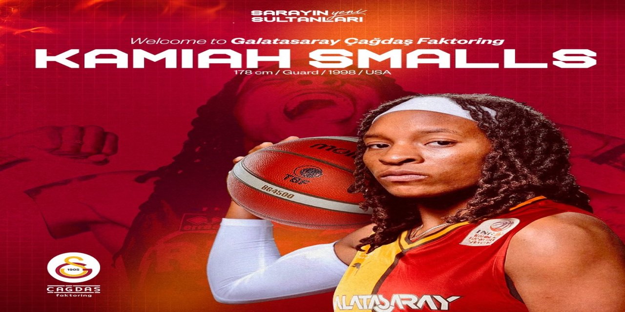 Galatasaray'a Yıldız Oyun Kurucu: Kamiah Smalls!