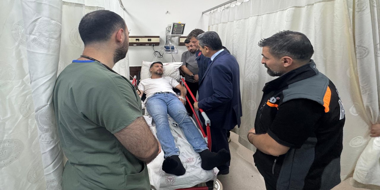 Vali Ekici'den Akrep Sokan AFAD Personeline Ziyaret