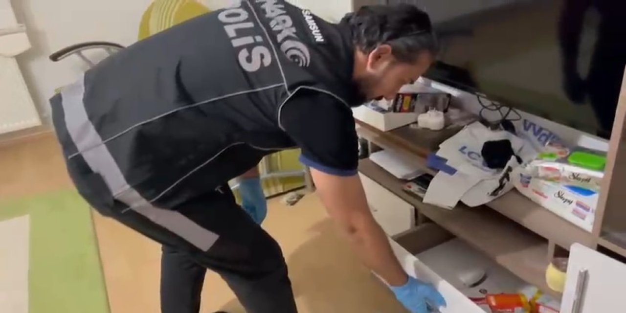 Samsun'da 1 kilo 250 gram metamfetamin ele geçirildi: 2 gözaltı