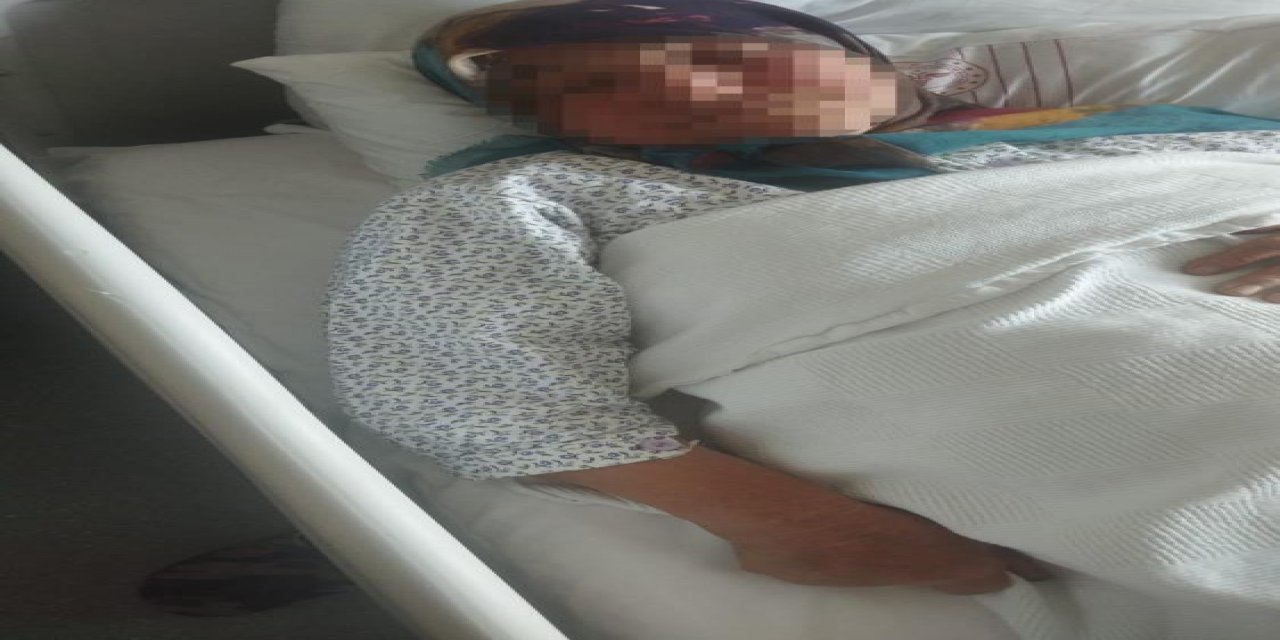 Tarlada çalışırken yorgun mermi isabet eden yaşlı kadın yaralandı