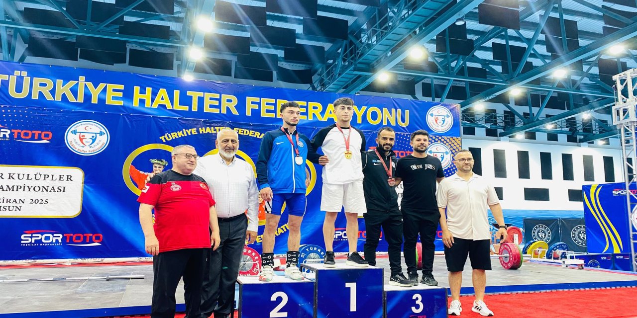 Şırnaklı Sporcu Türkiye Halter Şampiyonası'nda Tarih Yazdı