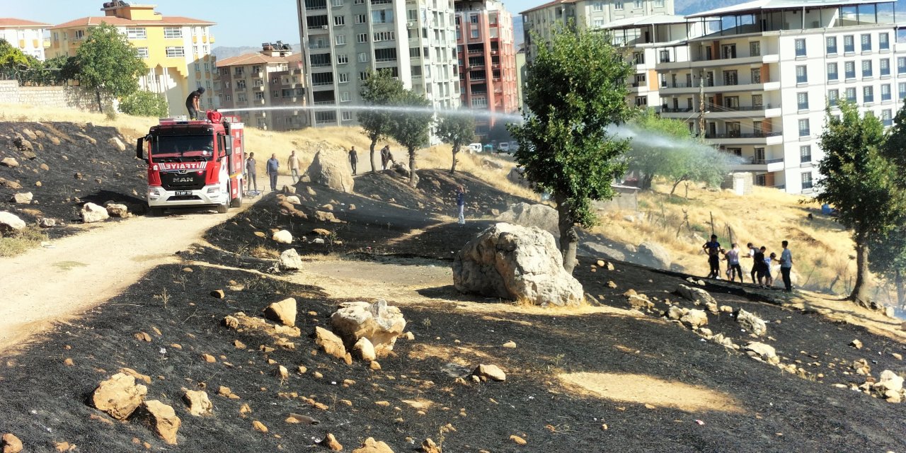 Şırnak’ta çocuklar Menemen yapmak isterken, yangına sebep oldular